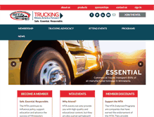 Tablet Screenshot of mntruck.org